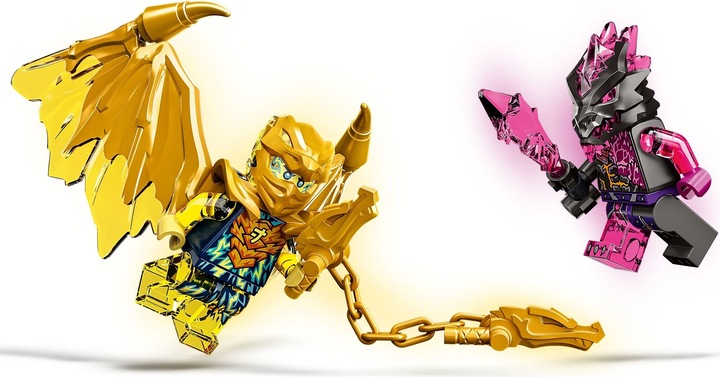 Produktbild LEGO Jays Golddrachen-Motorrad (71768, LEGO Ninjago)