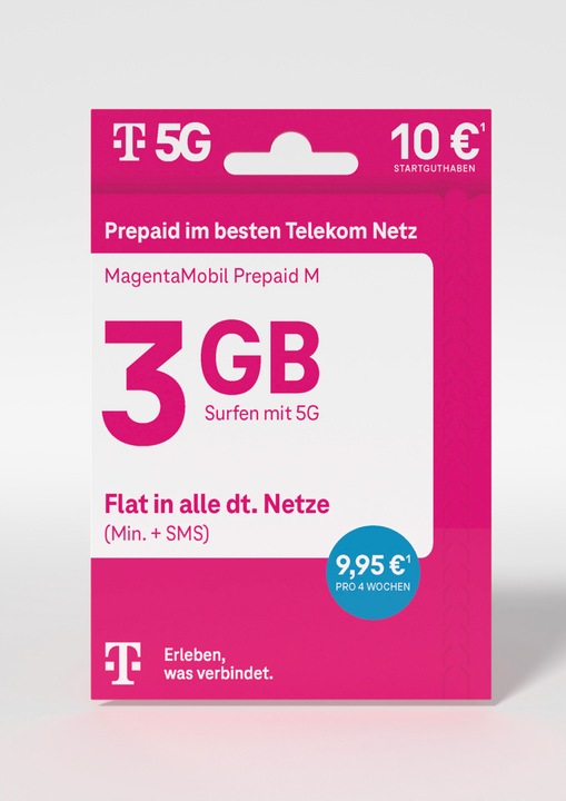 Actual product image Telekom Magenta Mobil Prepaid M