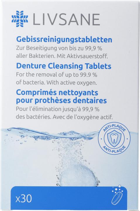 Produktbild Livsane Gebissreinigungstabletten (Zahnprothesen Zubehör)