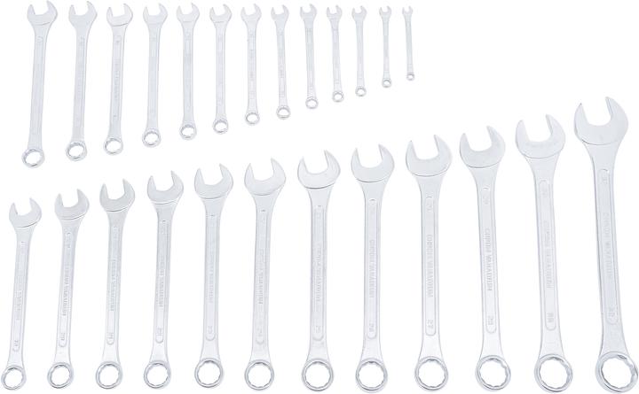 Produktbild BGS Maul-Ringschlüssel-Satz (32 mm, 14 mm, 22 mm, 16 mm, 15 mm, 10  mm, 6 mm, 21 mm, 23 mm, 20 mm, 27 mm, 31 mm, 9 mm, 18 mm, 8 mm, 13 mm, 25 mm, 19 mm, 29 mm, 12 mm, 7 mm, 17 mm, 26 mm, 28 mm, 30 mm, 11 mm, 24 mm)