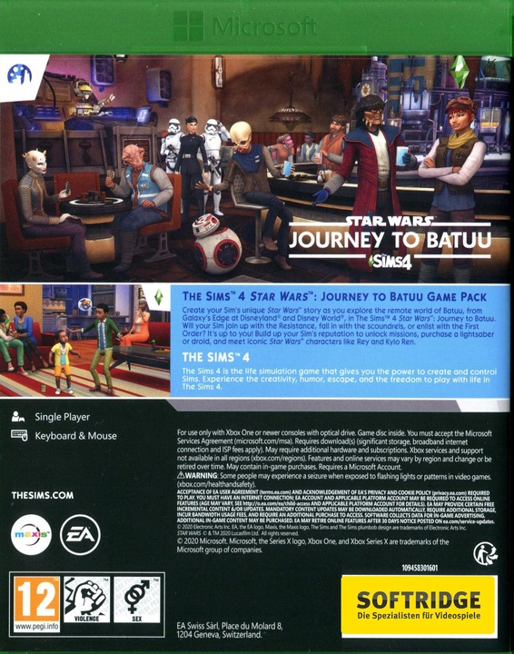 Actual product image EA Games The Sims 4 - Star Wars: Journey to Batuu Bundle (Xbox One X, Xbox Series X, Multilingual)
