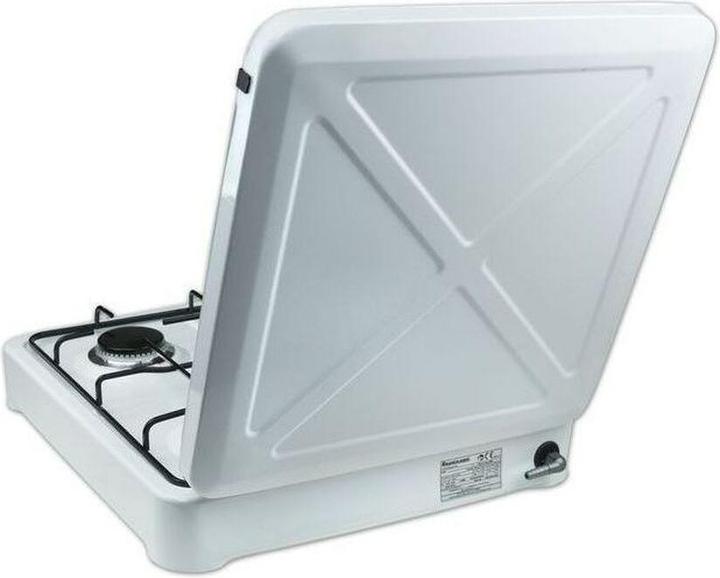Produktbild Ravanson K-04T cooker Black, White Countertop Gas 4 zone (s)