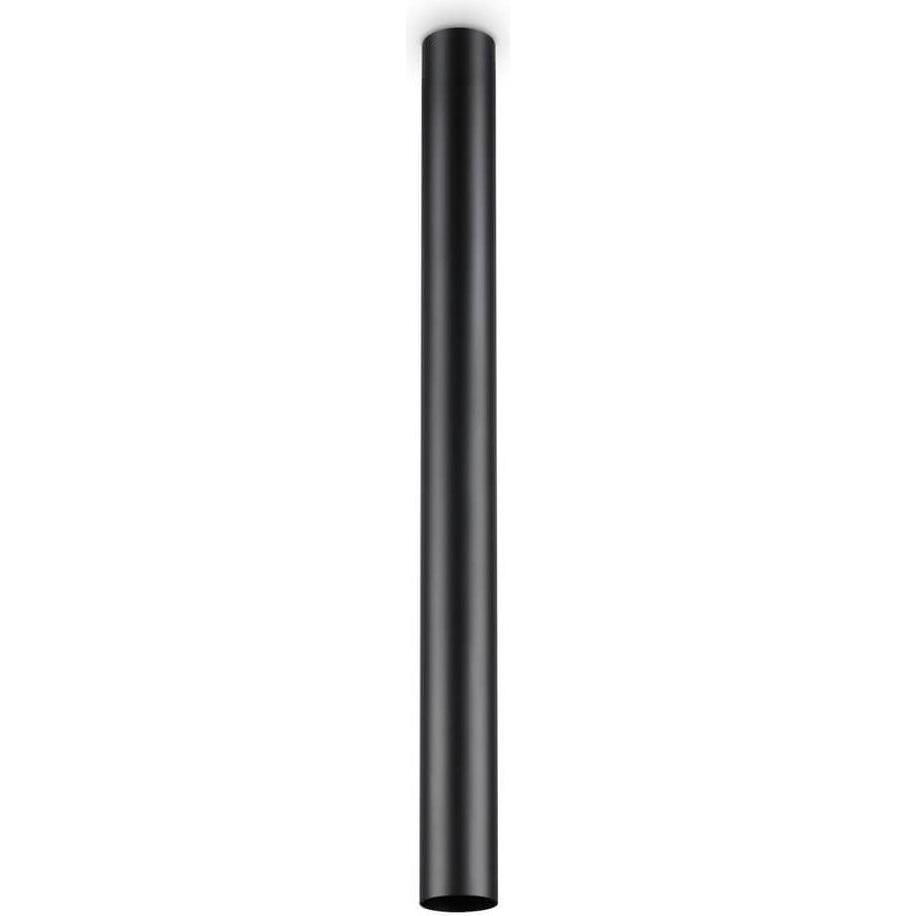 Ideal lux, Wandleuchte + Deckenleuchte, LOOK GU10 Deckenleuchte ⌀60mm dimmbar Schwarz warmweiss 233321 (640 lm, GU10)