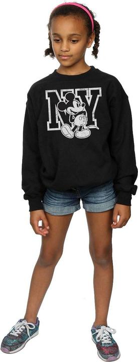 Produktbild Disney Mickey Mouse NY Kicking Sweatshirt Mädchen (152, 158)
