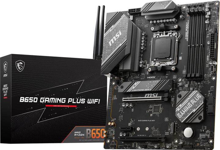 Produktbild MSI B650 GAMING PLUS WIFI (AM5, AMD B650, ATX)
