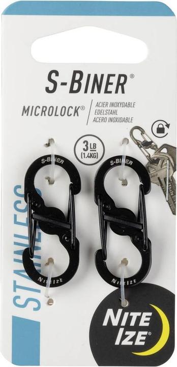Actual product image Nite Ize Carabiner MicroLock S-Biner 2