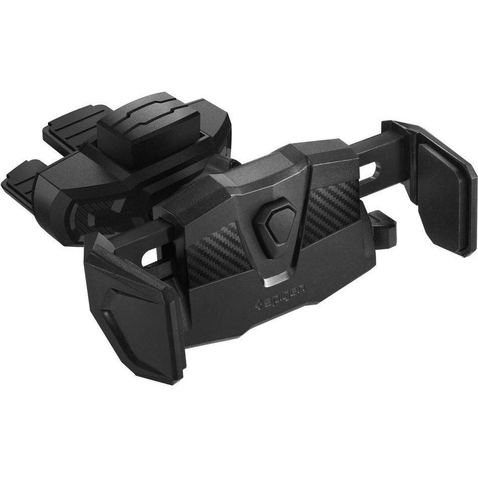 Spigen Tms24 CD Slot Car Mount Holder, Smartphone Halterung, Schwarz