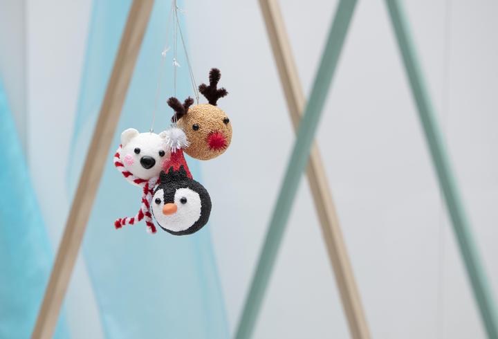 Produktbild Creativ Company Bastelset Christbaumkugeln