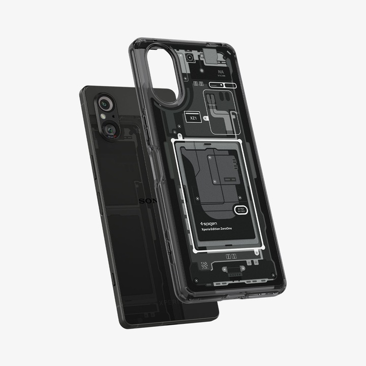 Immagine prodotto Spigen Custodia Ultra Hybrid per Sony Xperia 5 V - Zero One (Sony Xperia 5 V)