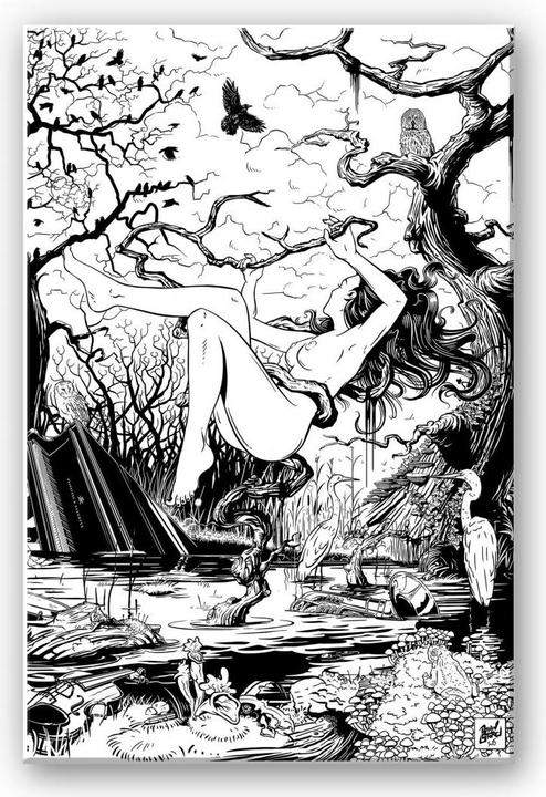 Immagine prodotto Trenddeko Drawstore - Palude (30 x 45 cm)