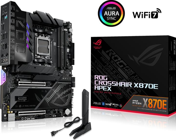 Productafbeelding ASUS Rog Crosshair X870e Apex (AM5, AMD X870E, ATX)