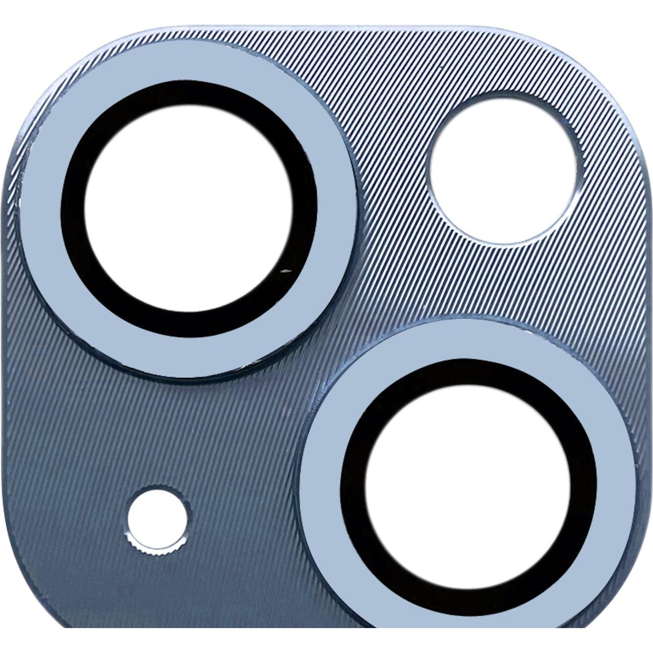 Peter Jäckel FUN Camera Protect Inlay für Apple iPhone 13 Pro Blue (1 Stück, Apple iPhone 13 Pro), Smartphone Schutzfoli...