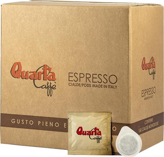 Actual product image Quarta Caffé E.S.E Pads (150 x Port.)