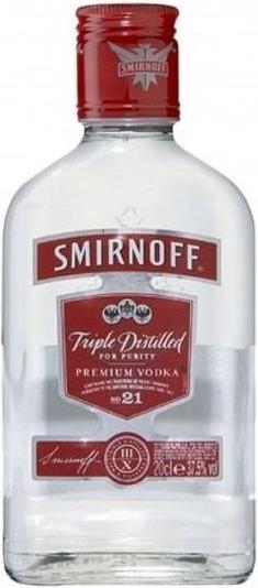 Immagine prodotto Smirnoff Red Label No. 21 Vodka (1 x 20 cl)