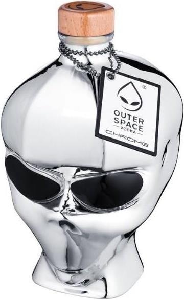 Actual product image Outerspace Vodka Alien Head (1 x 70 cl)
