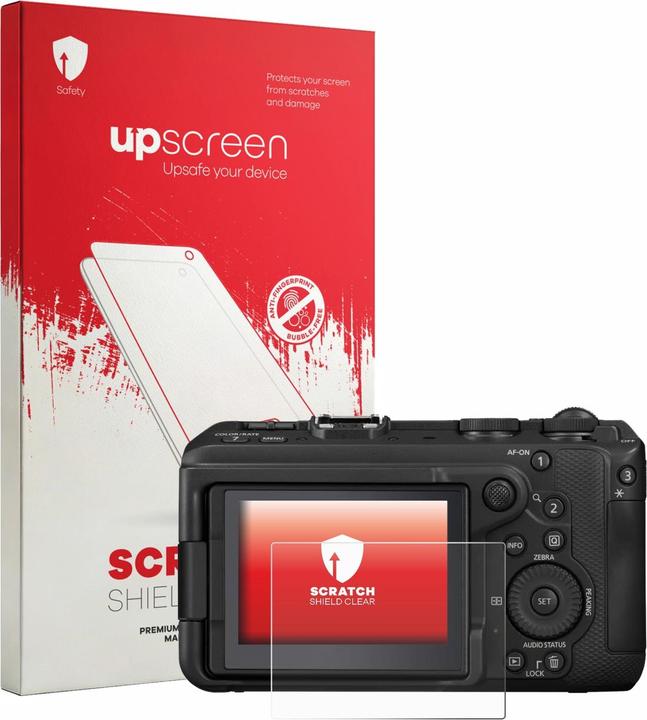 Produktbild upscreen Schutzfolie für Canon EOS R6 V Displayschutz Displayschutzfolie Folie Klar Transparent