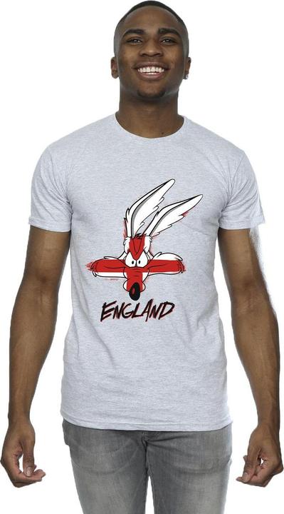 Produktbild Looney Tunes Coyote England Face TShirt (4XL)