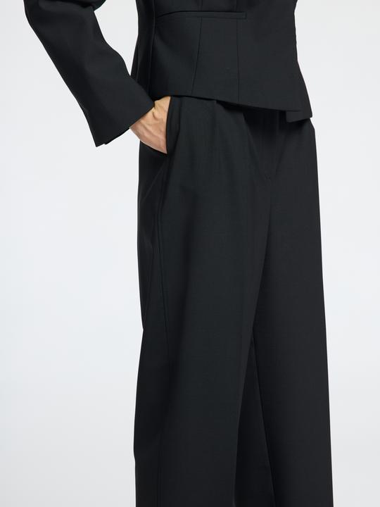 Actual product image Selected Femme High Waist Barrel Fit Trousers (36)