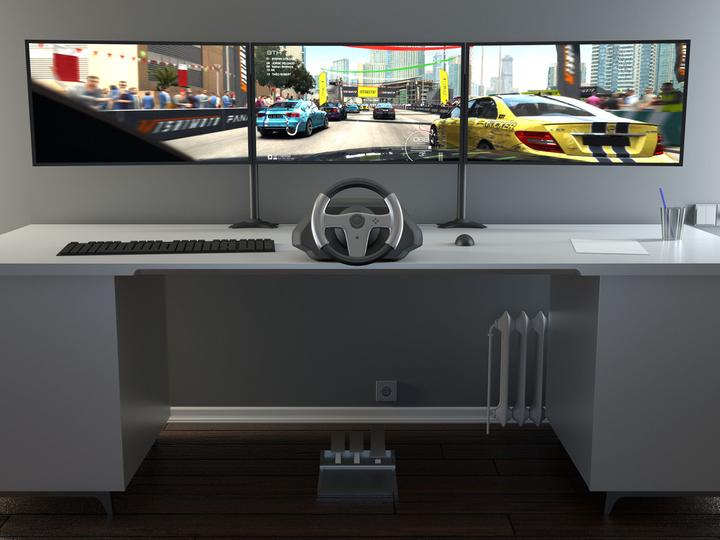 Produktbild Multibrackets Triple L (Tisch, 32", 8 kg)