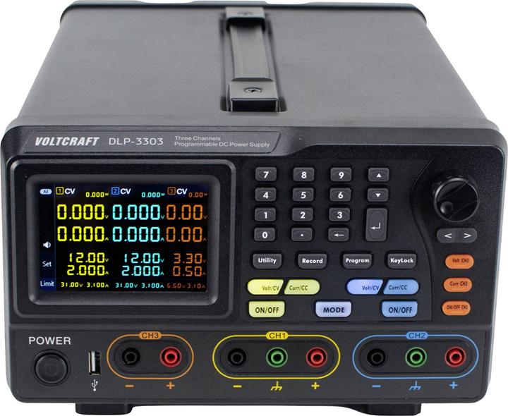 Immagine prodotto Voltcraft DLP-3303 Alimentatore da laboratorio, regolabile 0 - 30 V 0 - 3 A 198 W RS-232 Sl