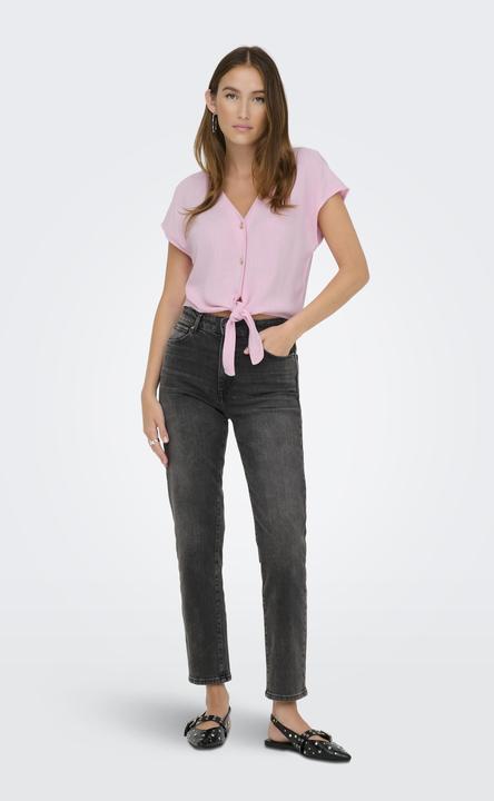 Actual product image Only Onlsiesta Ss Knot Lin Bl Shirt Pnt Noos (XL)