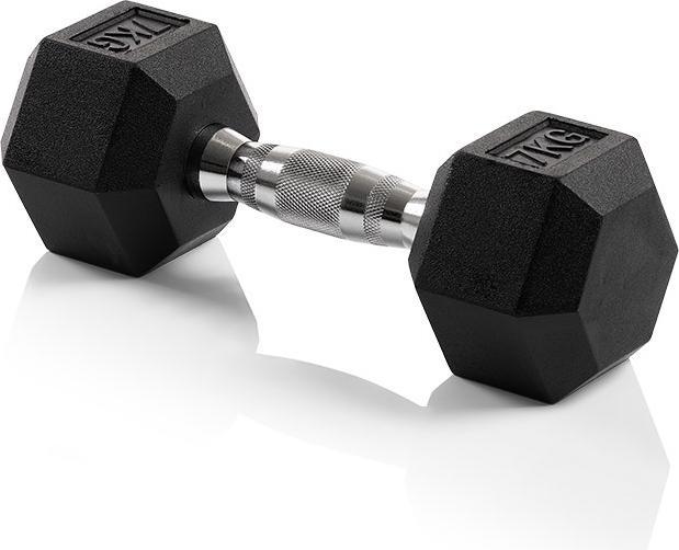 Immagine prodotto Hammer Fitness Hexagon Kompakthantel 7 kg (1 x 7 kg)