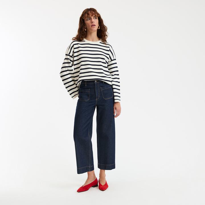 Actual product image La Redoute Collections Weite Denim-Jeans (40)