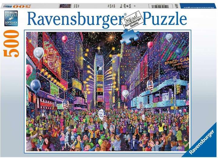 Produktbild Ravensburger New Years in Times Square Jigsaw puzzle 500 pc(s) City (500 Teile)