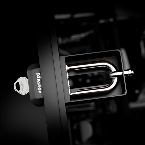 Produktbild Master Lock Elite 45mm Vorhänge- schloss 64mm Bügel 5-Stift-Zyl.