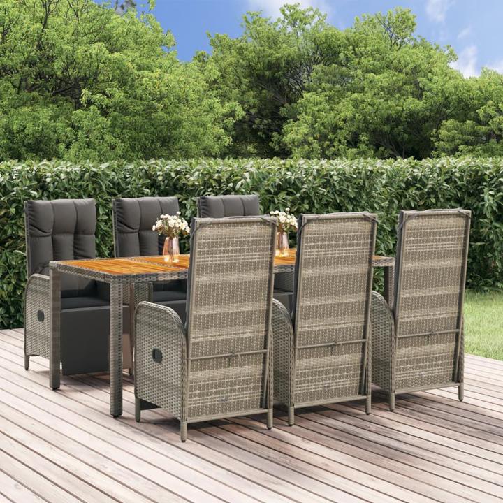 Produktbild vidaXL Garten Essgruppe (190 x 90 x 75 cm)