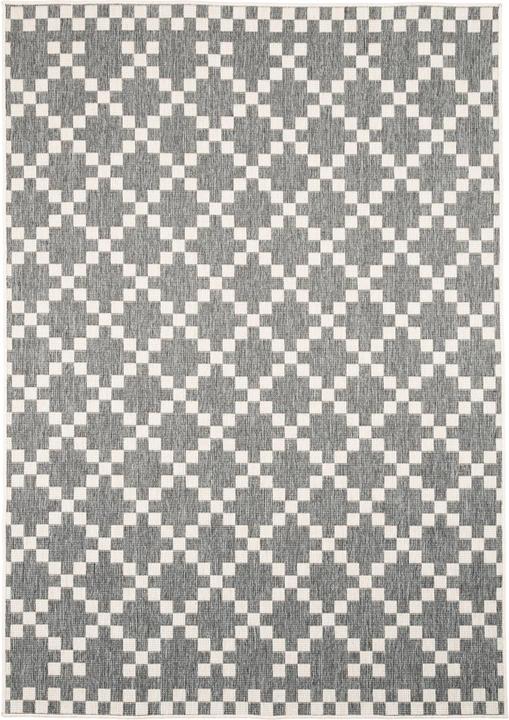 Produktbild Pergamon In- und Outdoor Teppich Beidseitig Flachgewebe Newport Modern Karo (80 x 160 cm)