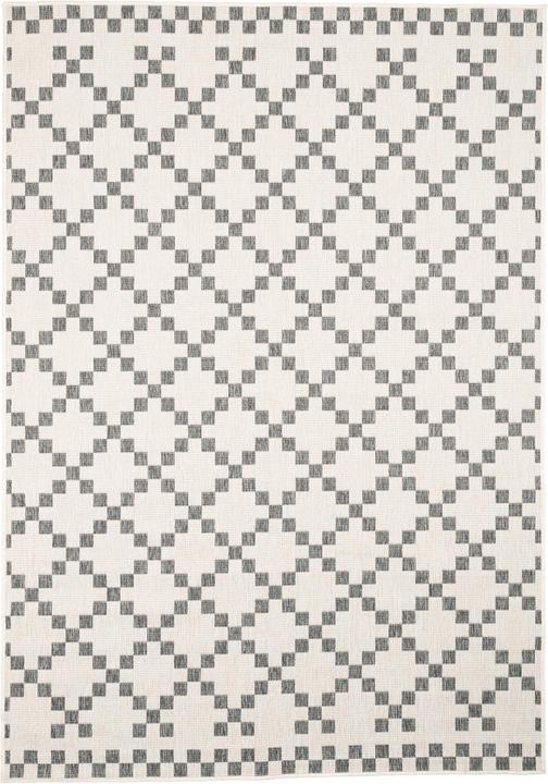 Produktbild Pergamon In- und Outdoor Teppich Beidseitig Flachgewebe Newport Modern Karo (80 x 160 cm)