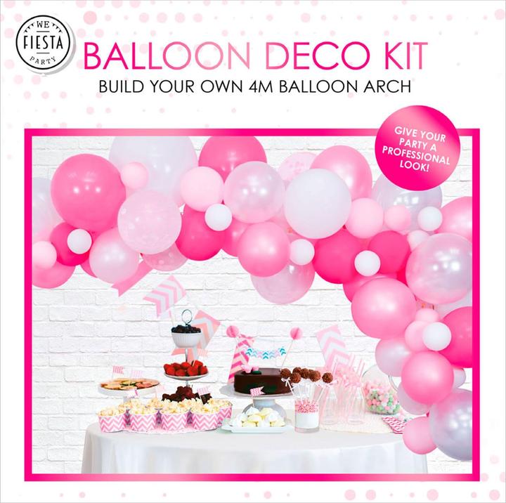 Produktbild Globos Europe Ballonbogen-Set Rosa