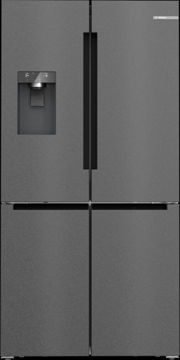Actual product image Bosch Hausgeräte Series 6, fridge-freezer combination, multi-door, 183 x 90.5 cm, stainless steel black, KFI96AXEA (574 l)