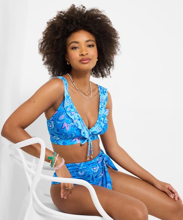 Immagine prodotto Joe Browns Boho Paisley Frill Bikini Top (44)