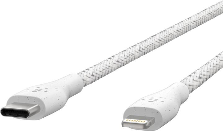 Actual product image Belkin DuraTek Plus Lightning / USB-C, mfi. cert., 1.2m (1.20 m, USB 3.0, USB 3.1)