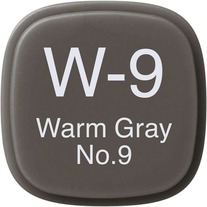Image du produit Copic Marqueur graphique Classic Type W - 9 (W-9 - Gris chaud No.9, 1 x)