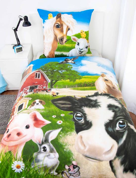 Produktbild Herding Animal Club Farm World Bettwäsche (140 x 200 cm, 70 x 90 cm)
