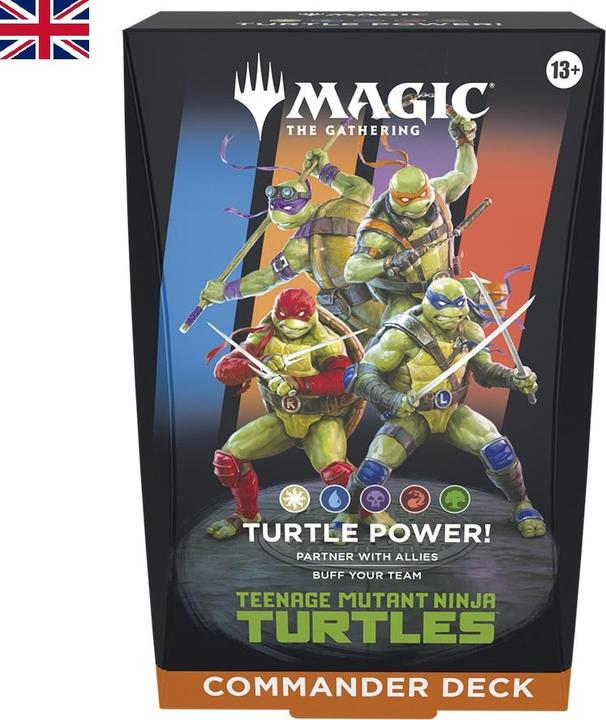 Actual product image Wizards of the Coast Magic The Gathering - Commander Deck - Teenage Mutant Ninja Turtles - English (English, Deck)