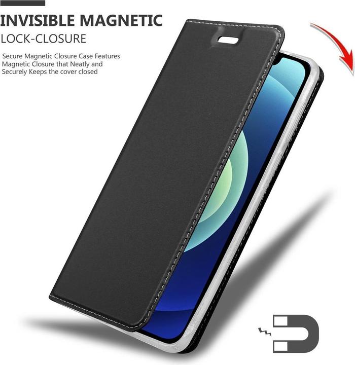 Produktbild Cadorabo Book Classy Style Cover (Apple iPhone 12 mini)