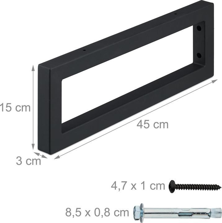 Actual product image Relaxdays 2x wall console