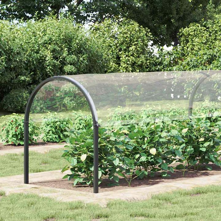 Actual product image vidaXL Transparent tarpaulin with eyelets 2x8 m PVC transparent tarpaulin (8 x 2 m)