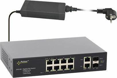 Image du produit TP-Link SFG108 12 Port Industrial PoE Switch (12 Ports)