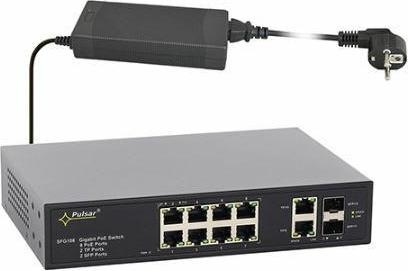 Produktbild TP-Link SFG108 12 Port Industrial PoE Switch (12 Ports)