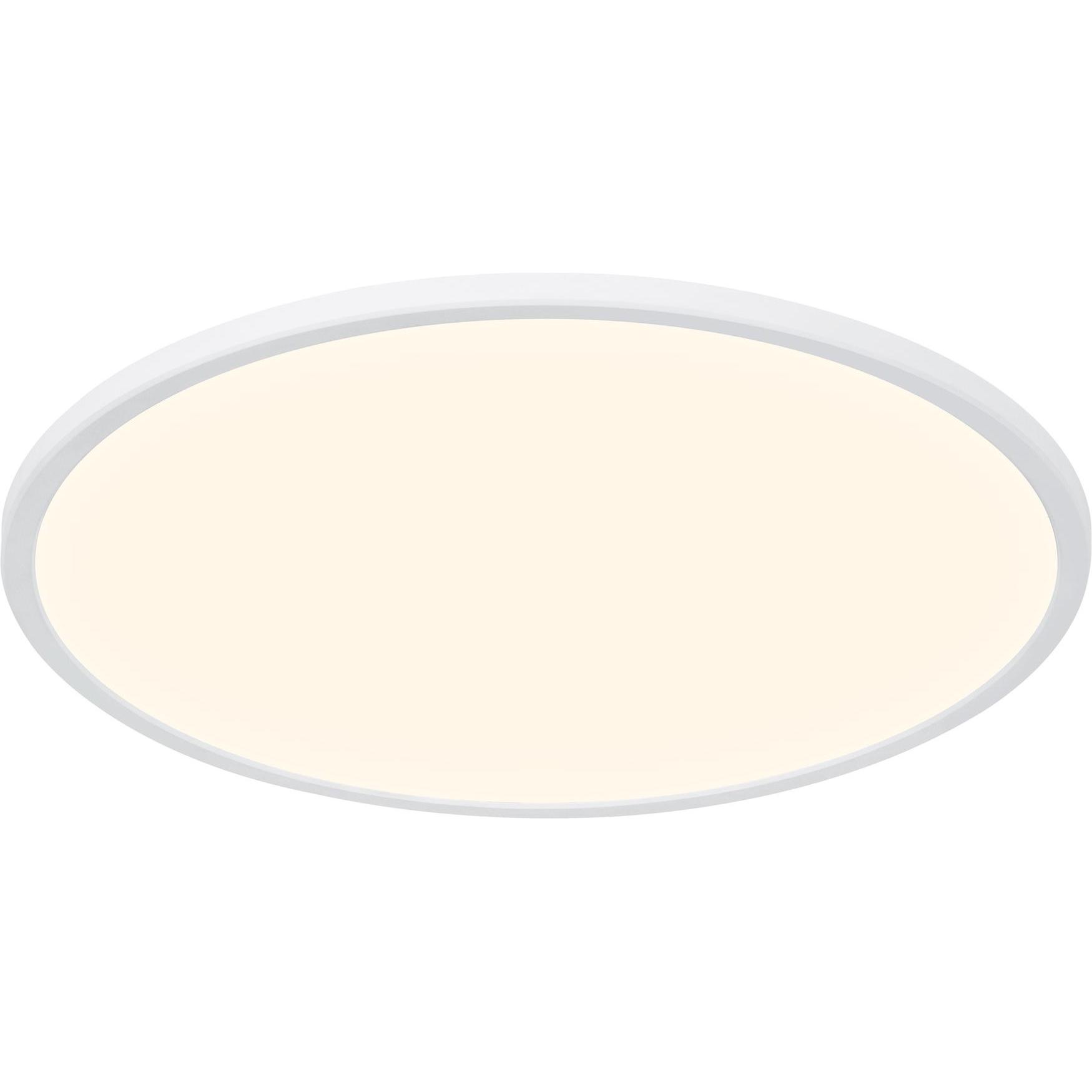 Nordlux, Wandleuchte + Deckenleuchte, Aufbauleuchte Oje 43, Weiss (2200 lm)