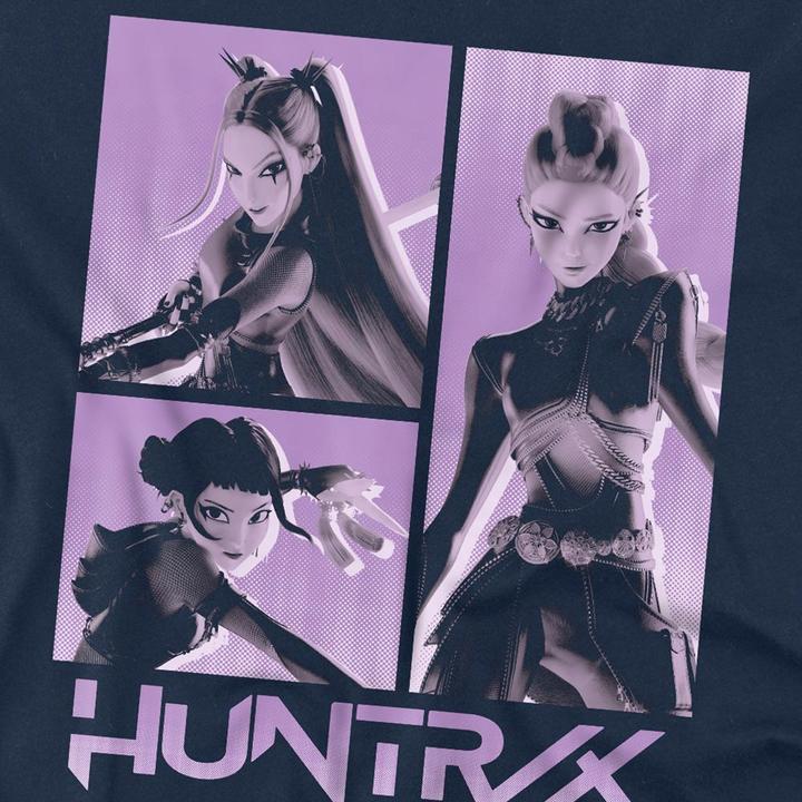 Image du produit K-Pop Demon Hunters - T-shirt motif Huntr/X style Groupe - Adulte (XXL)