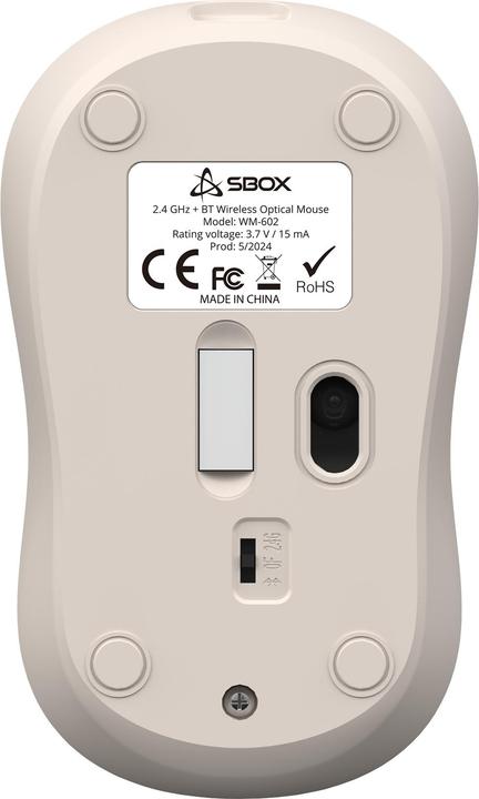 Image du produit Sbox WM-602 Beige sans fil (Sans fil)