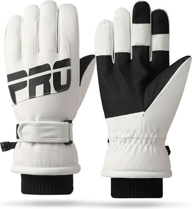 Immagine prodotto Techsuit - Touchscreen Gloves Pro (OG104) - for Ski, Waterproof, Size M - White (M)