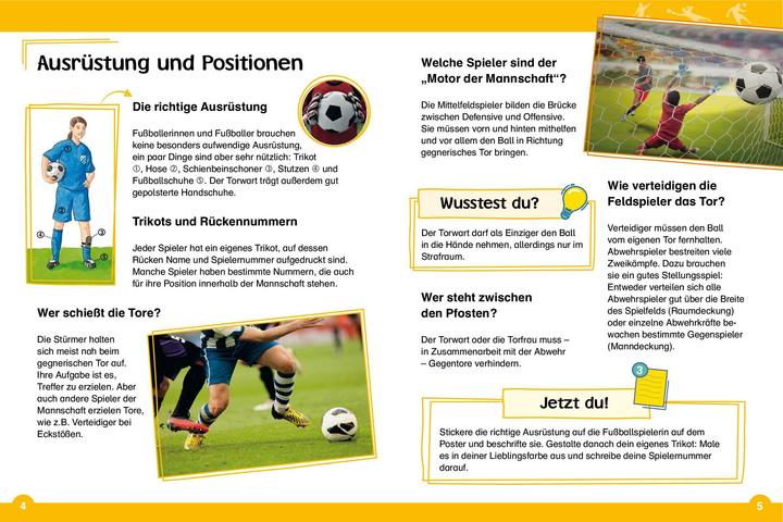 Produktbild Kozinowski:Fussball Mein Wissensbuch (Deutsch, Jonas Kozinowski, 2025)