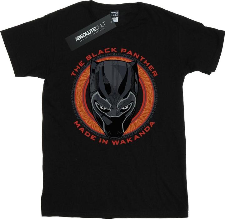 Image du produit Mens Black Panther Made in Wakanda Red T-Shirt (M)